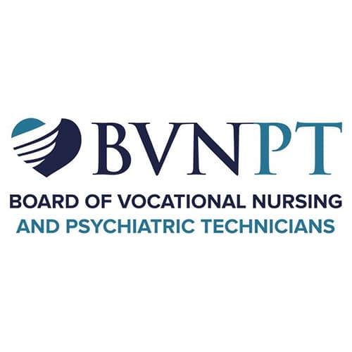 Board of Vocational Nursing and Psychiatric Technicians (BVNPT) logo